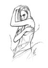 Cover Horrormania - Sketch 02
